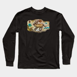 Northern Exposure Moose Long Sleeve T-Shirt